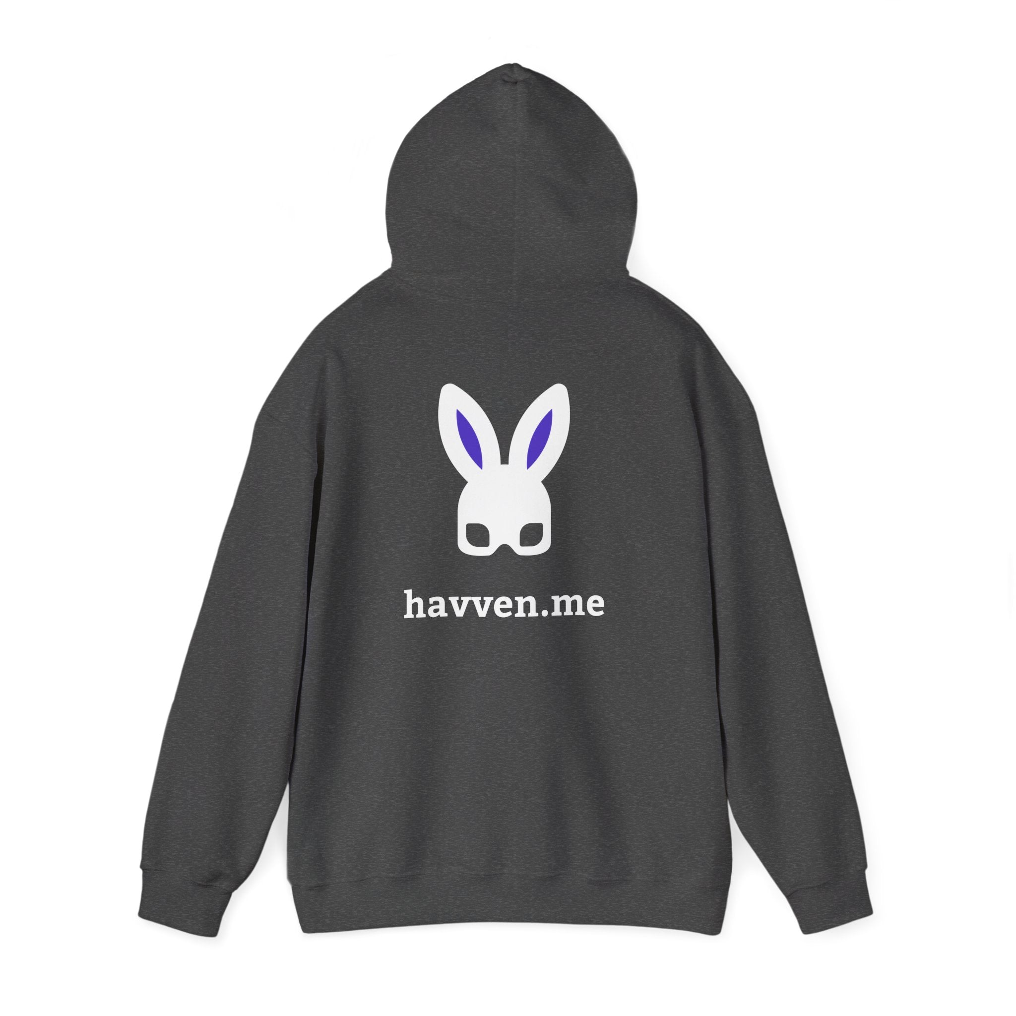 The "Heavy Blend Sanctuary" Pull-Over Hoodie (White Logo)