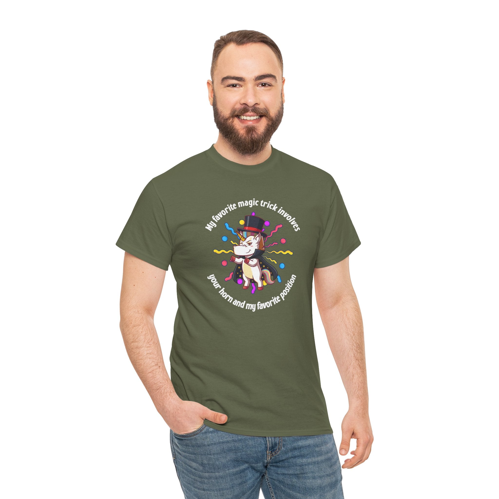 The "Magician's Secret" Classic Tee (White Logo)