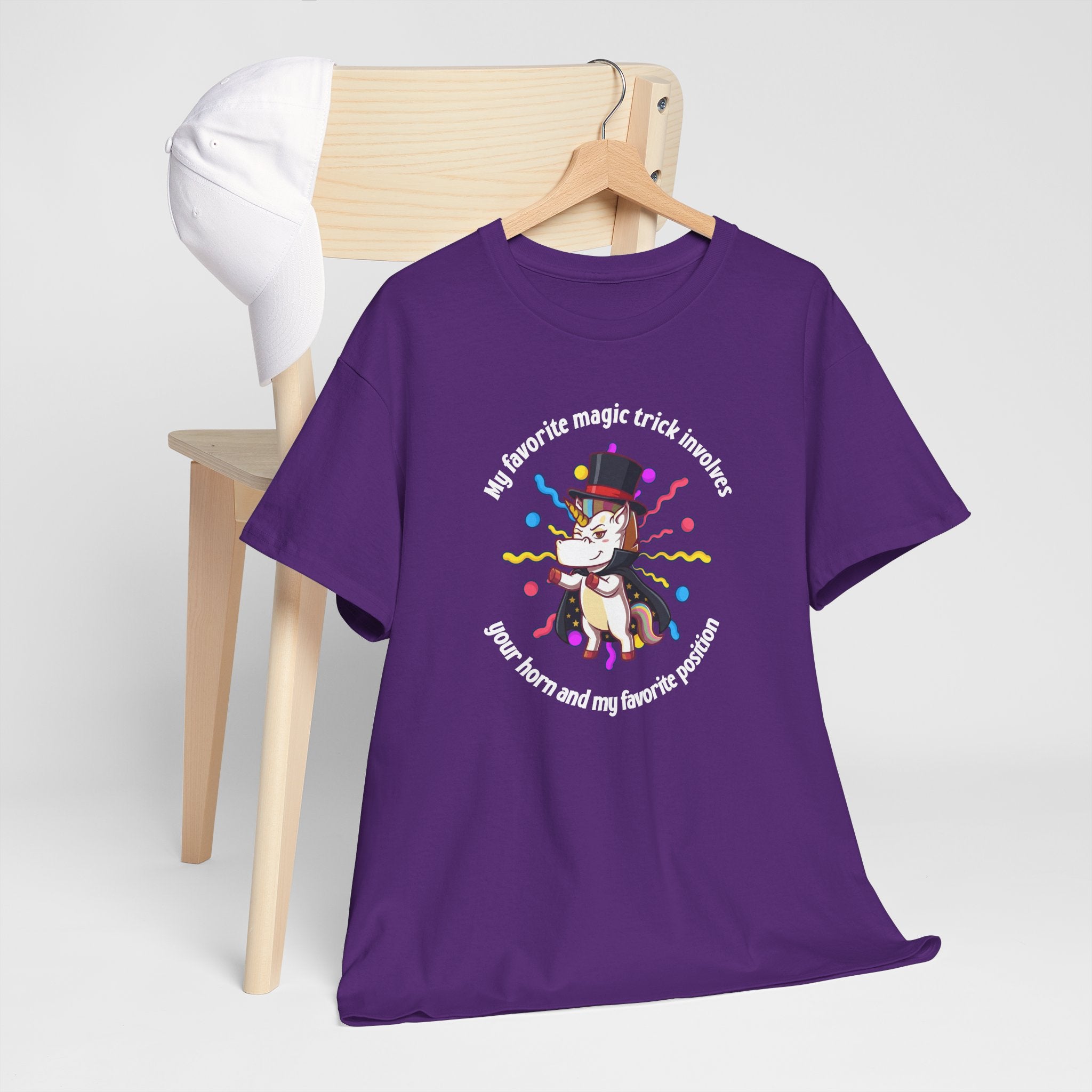 The "Magician's Secret" Classic Tee (White Logo)