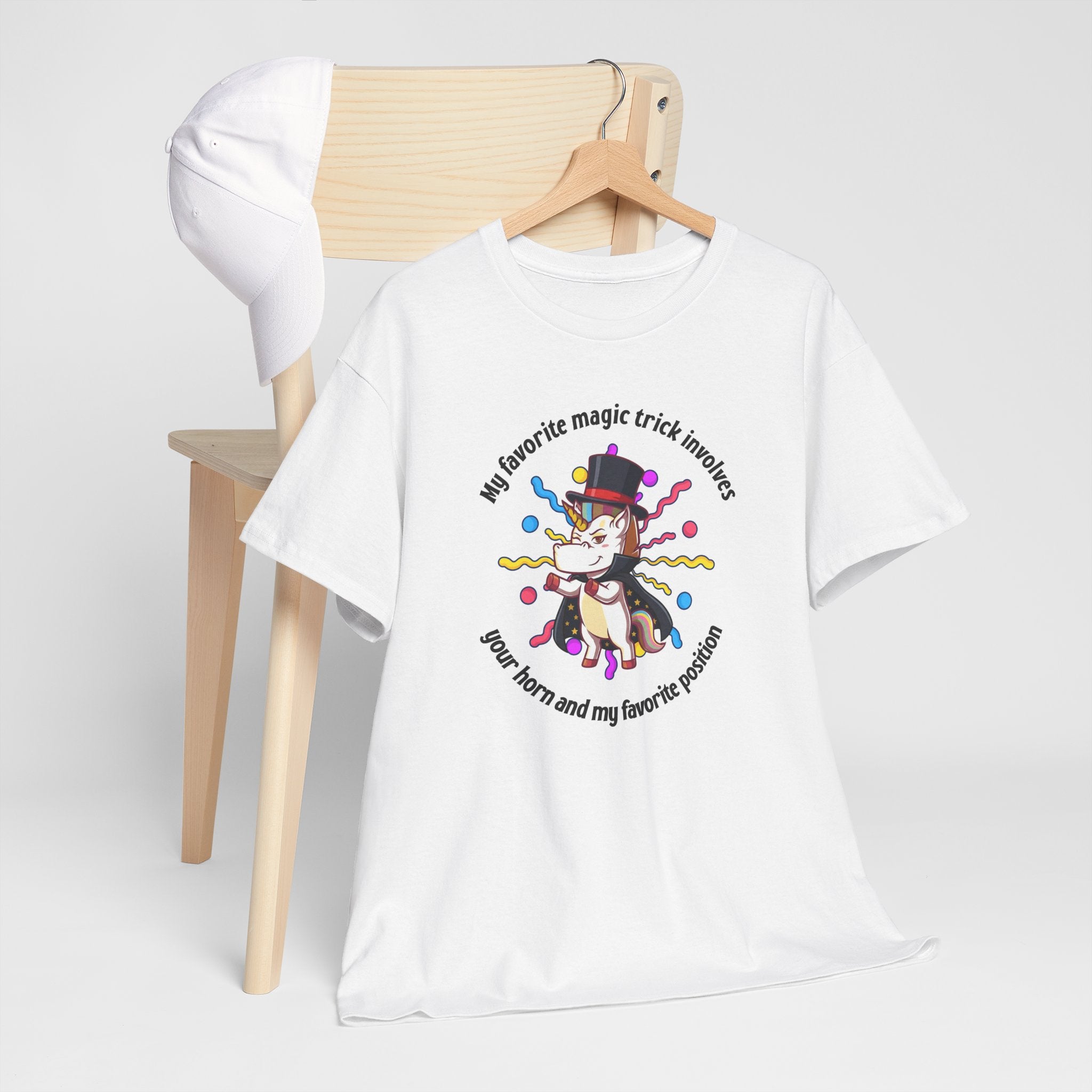 The "Magician's Secret" Classic Tee (Dark Logo)