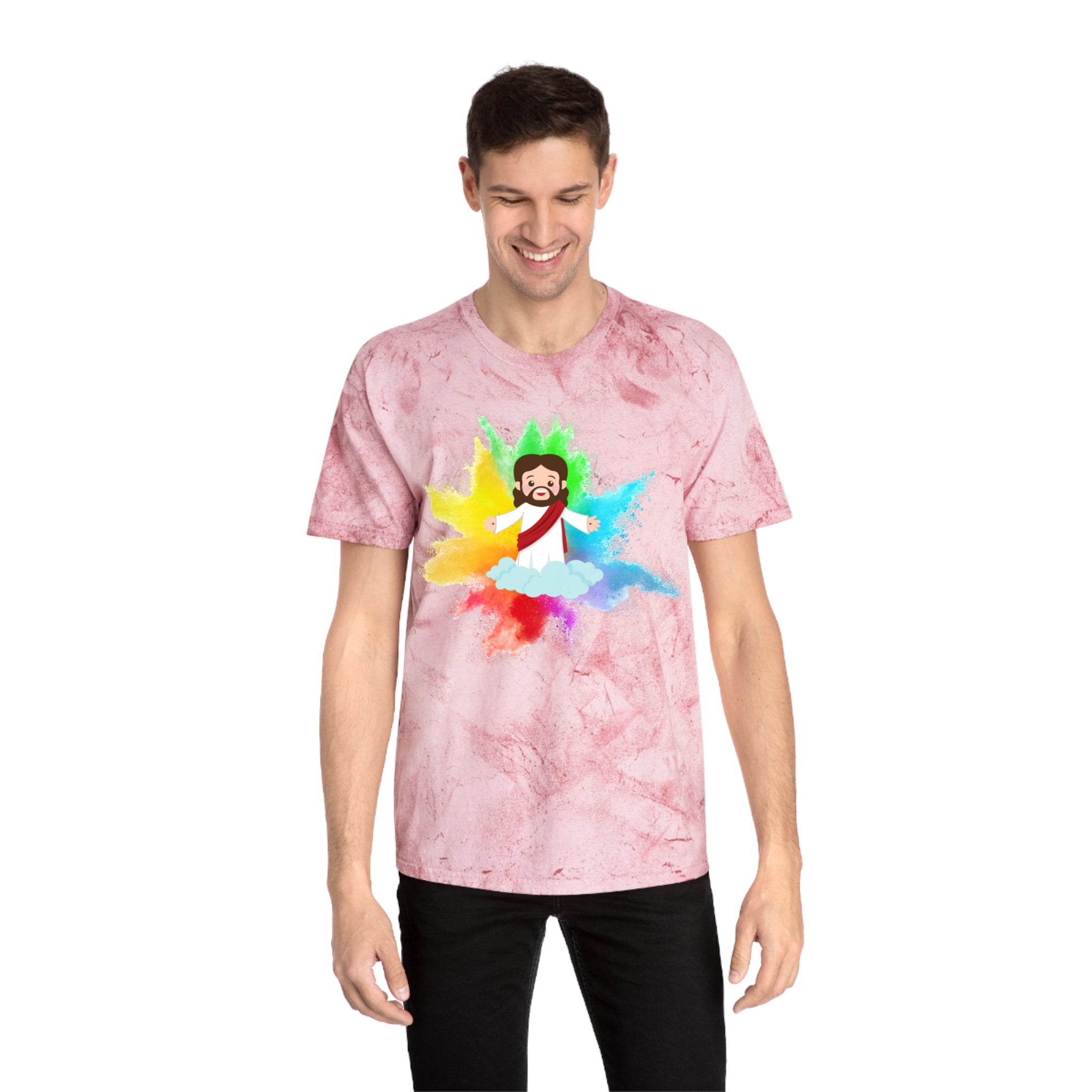 The "He Gets It" Color Blast Tee