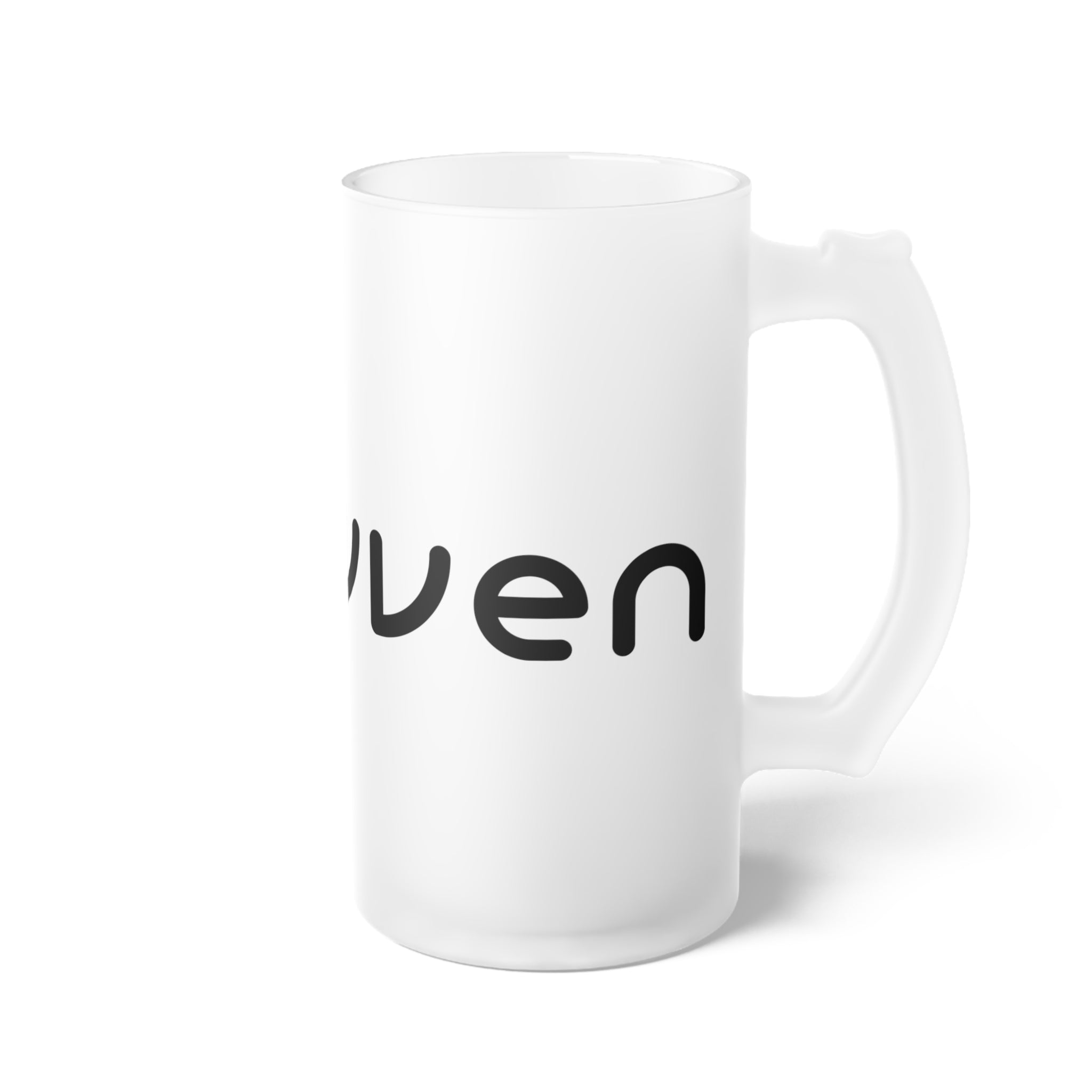 The "Judge Not" Frosted Glass Mug