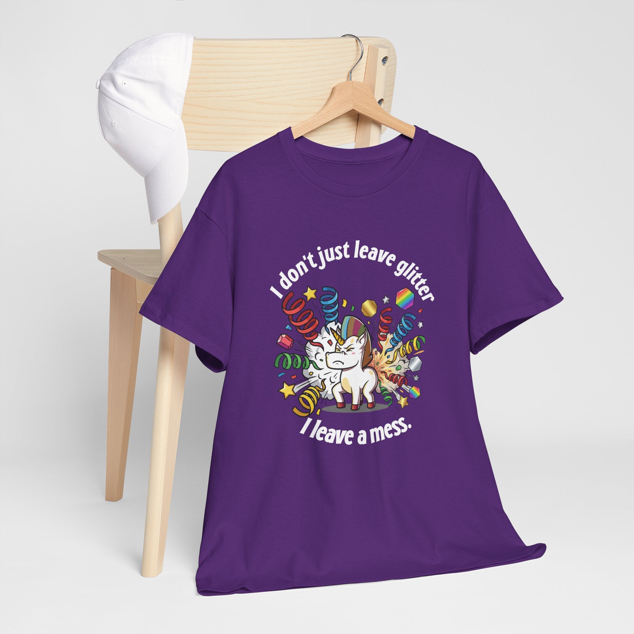 The "Magic Mess" Classic Tee (White Logo)