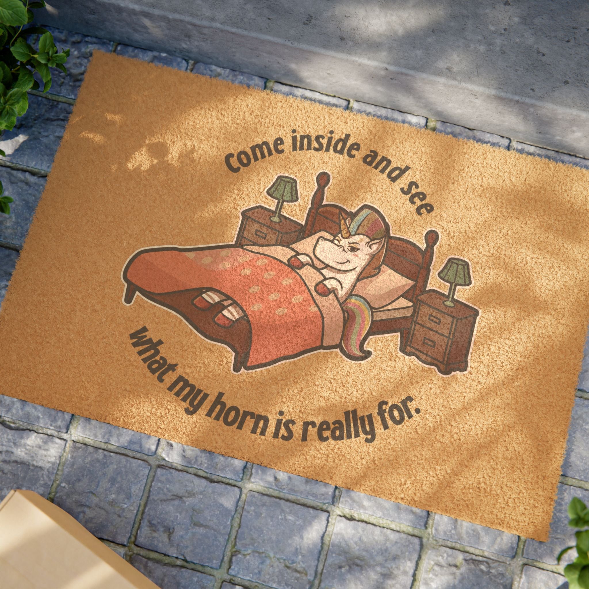 The "Inside Story" Doormat