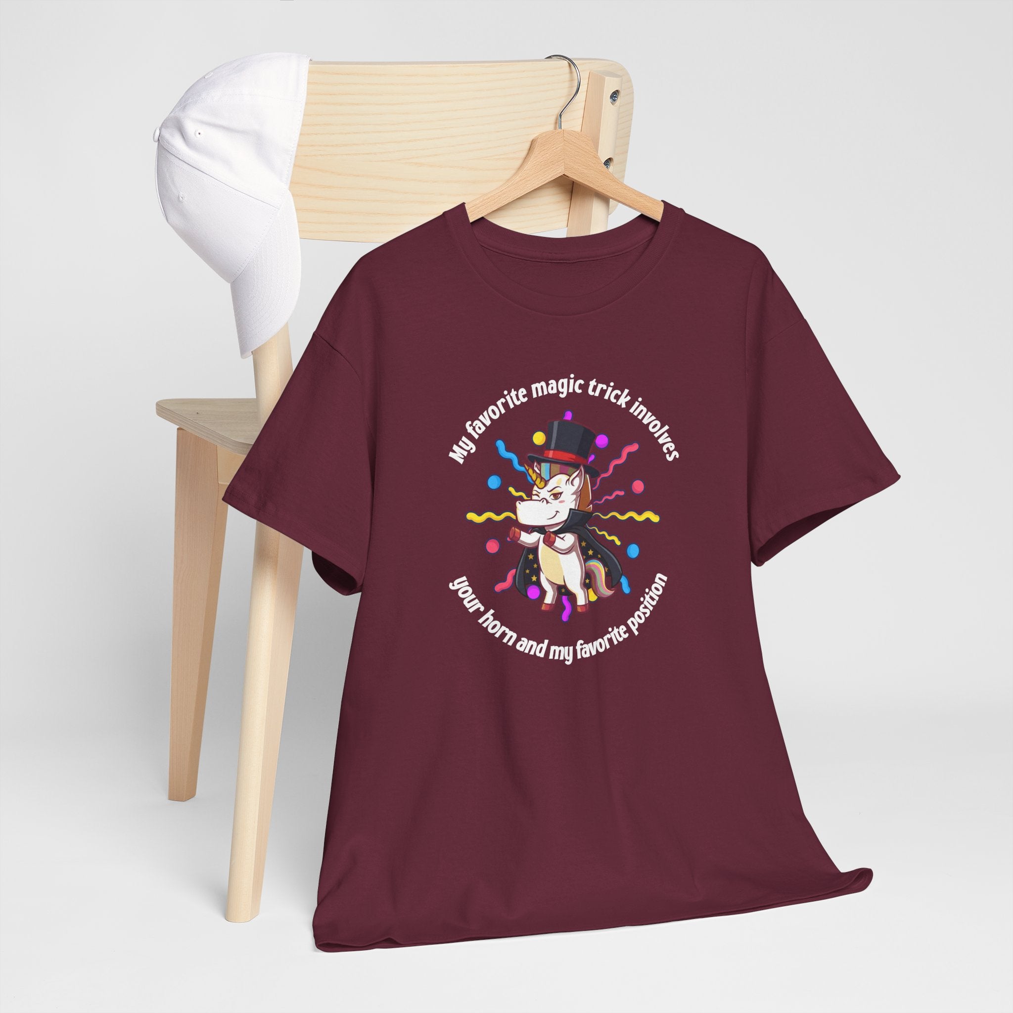 The "Magician's Secret" Classic Tee (White Logo)