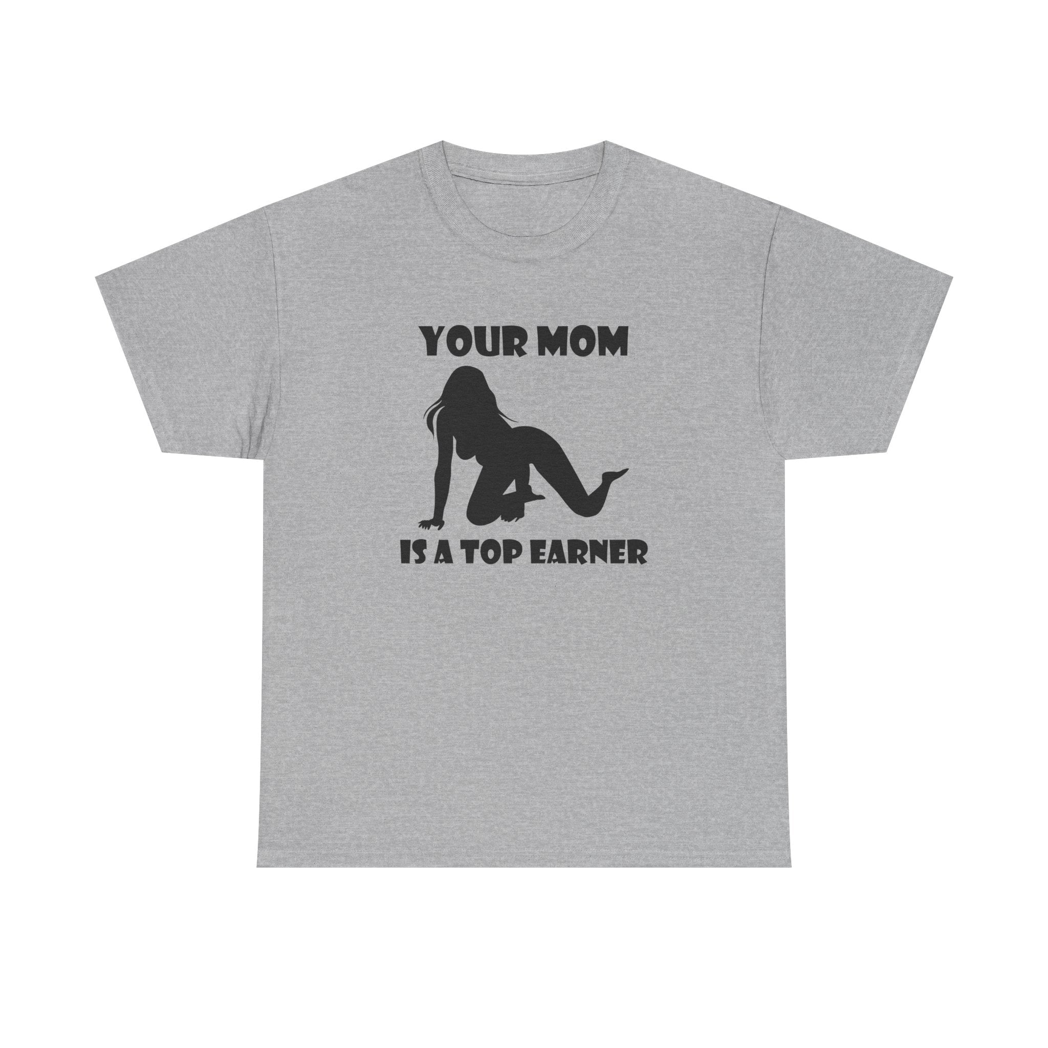 The "Top Earner" Classic Tee (Black Logo)