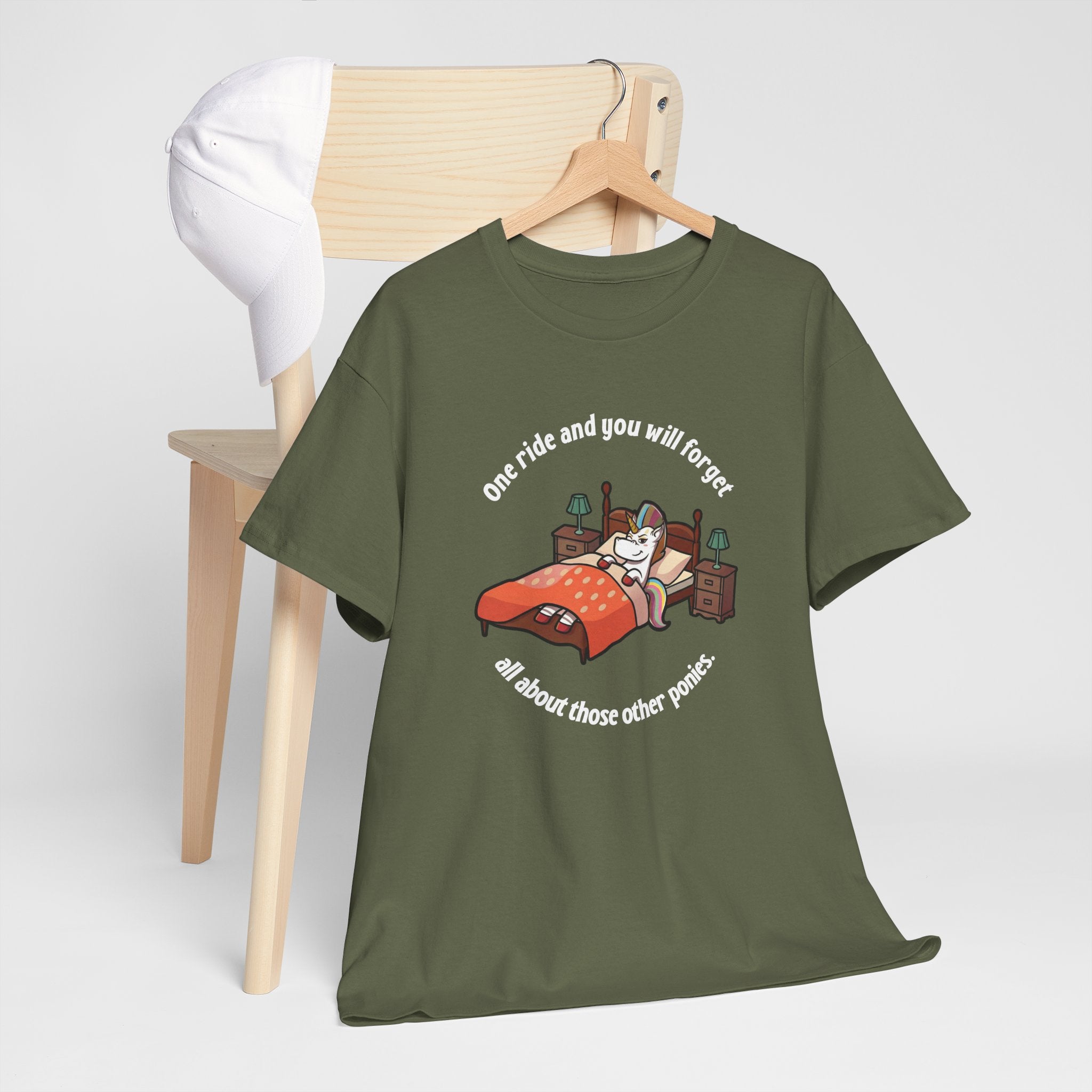 The "Legendary Ride" Classic Tee (White Logo)