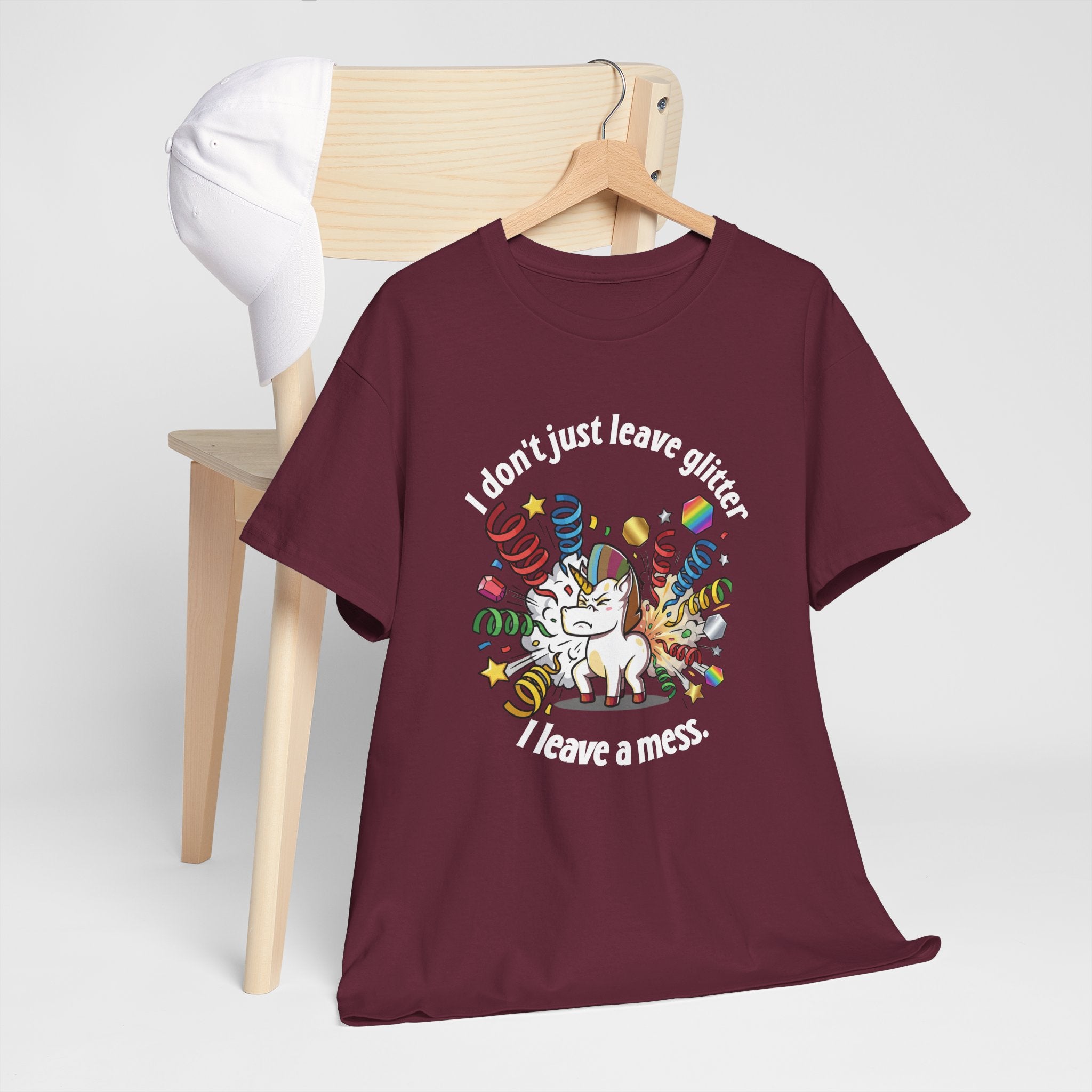 The "Magic Mess" Classic Tee (White Logo)