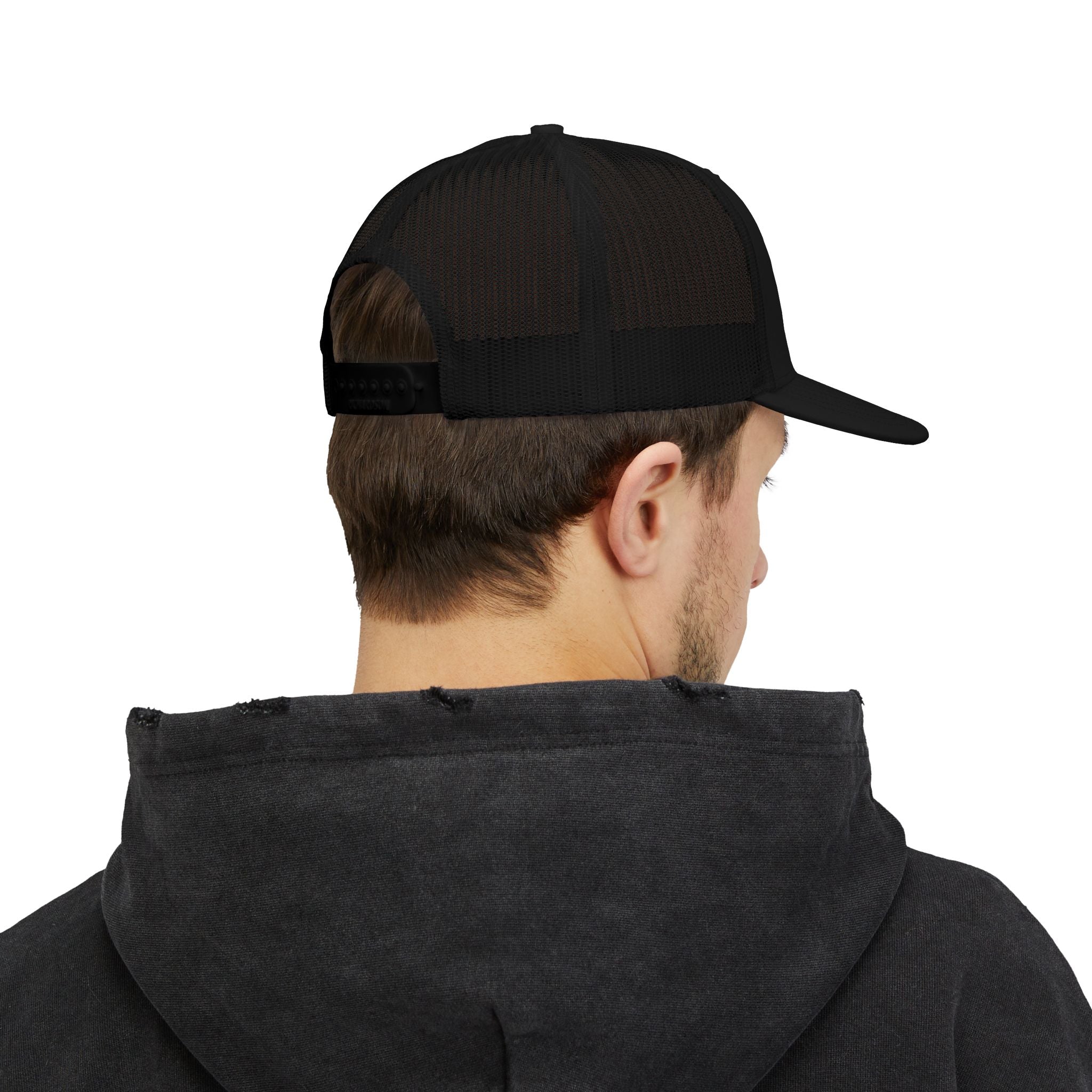 The "Mid-Profile Security" Trucker Snapback