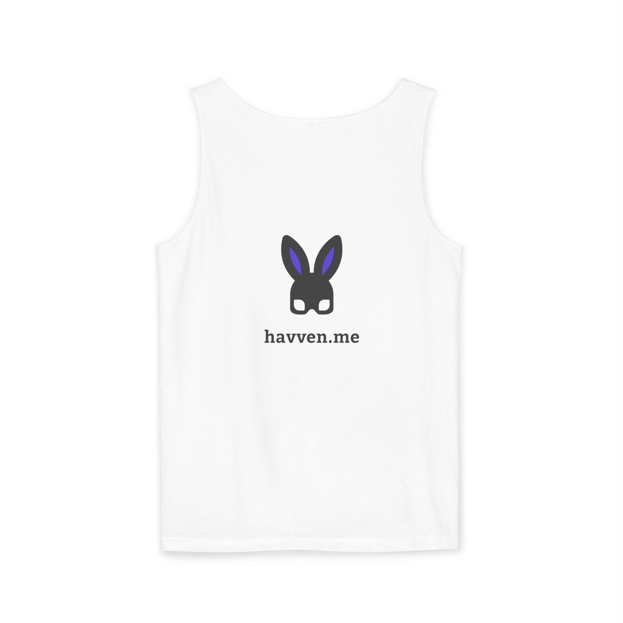 The "Ethically Dyed" Relaxed Tank (Black Logo)