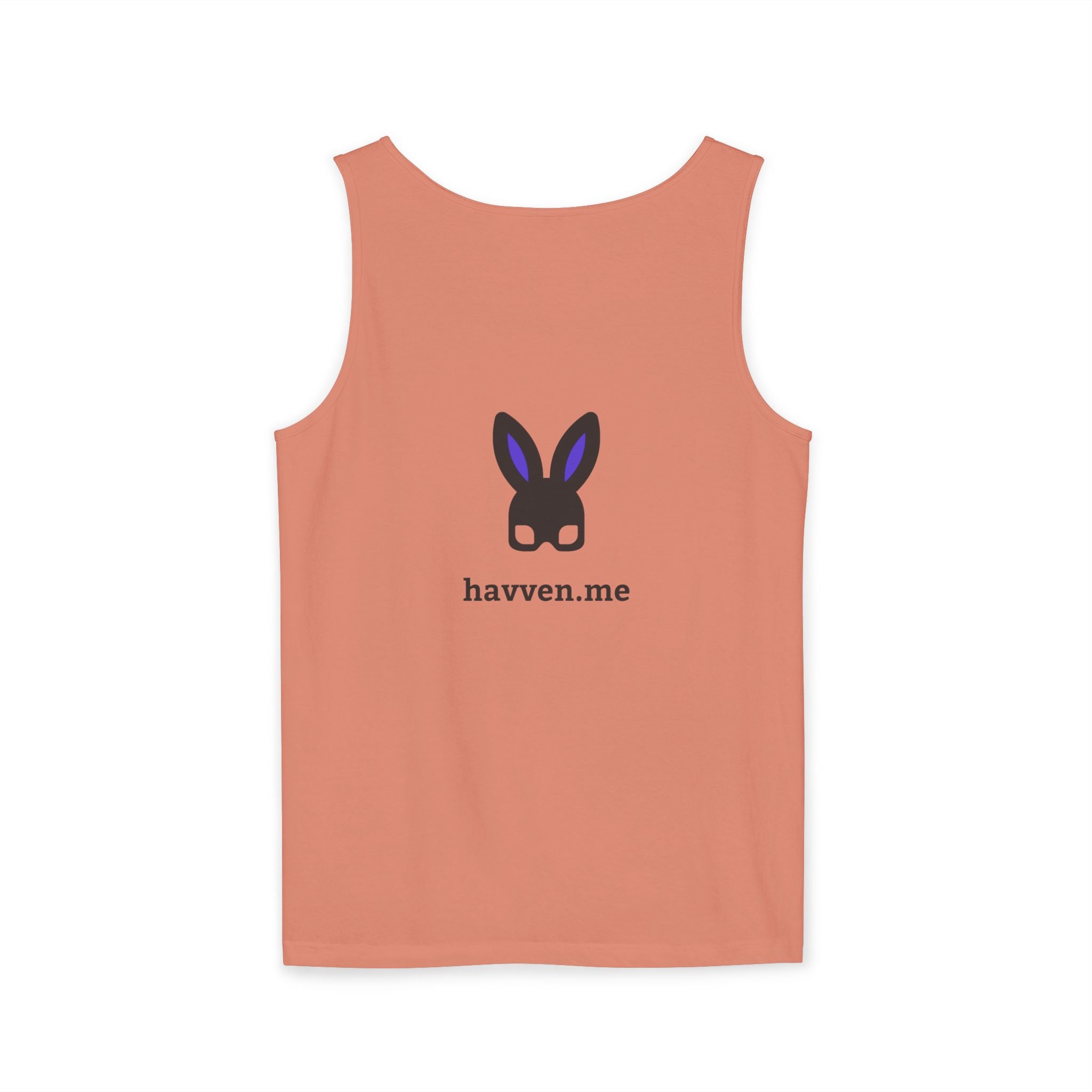 The "Ethically Dyed" Relaxed Tank (Black Logo)