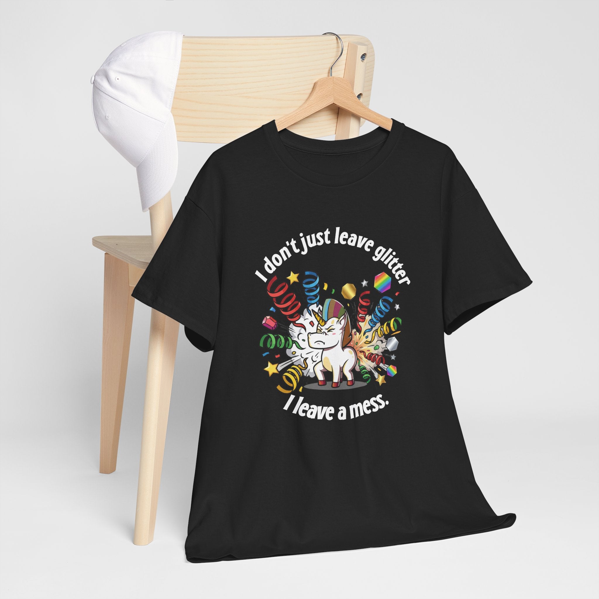 The "Magic Mess" Classic Tee (White Logo)