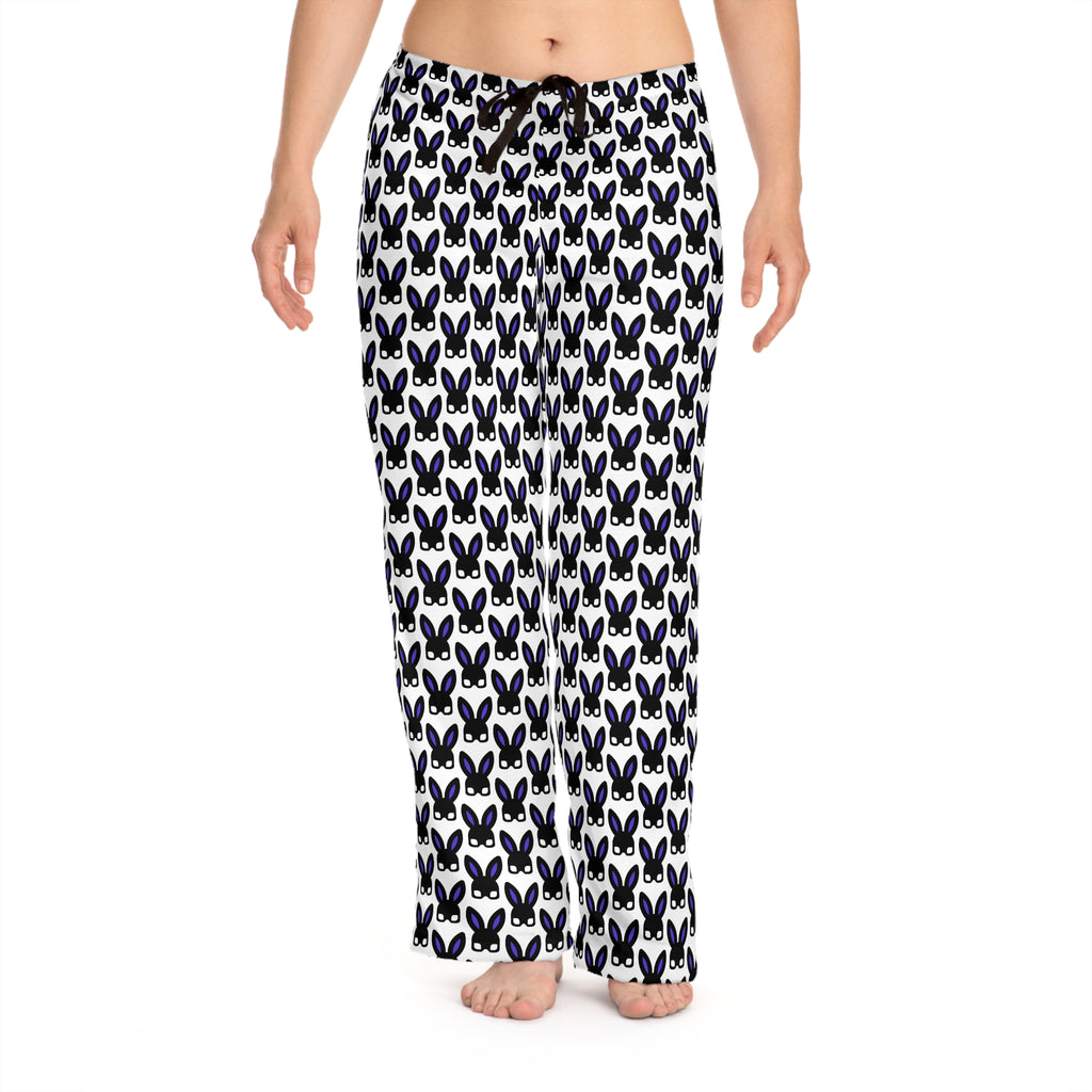The "Comfort Protocol" Logo Pattern PJ Pants (Feminine Cut)