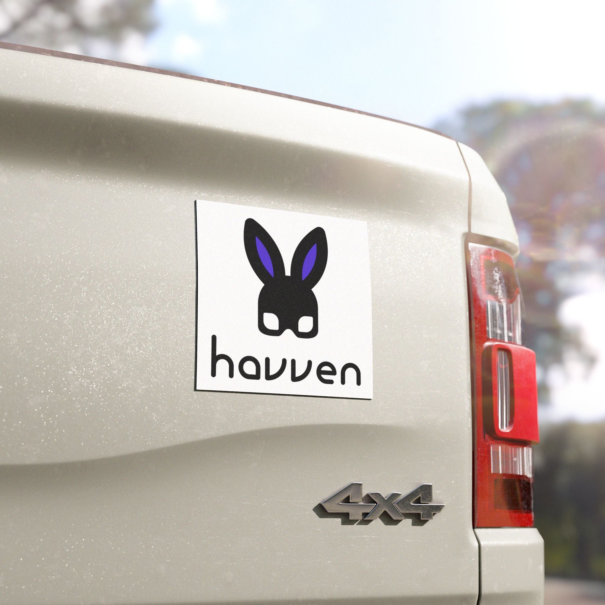 The "Zero Fades" All-Weather Magnet (Square)