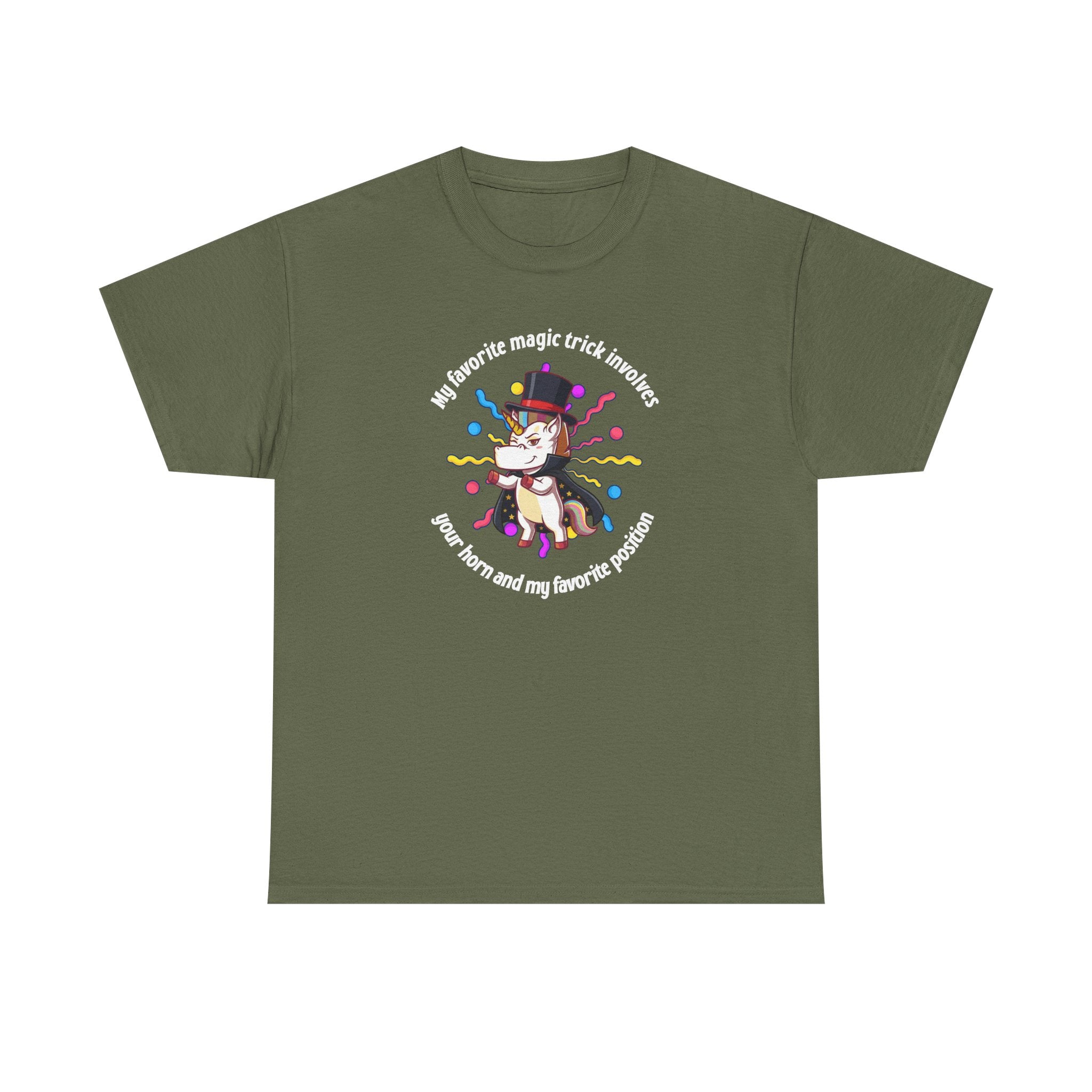 The "Magician's Secret" Classic Tee (White Logo)