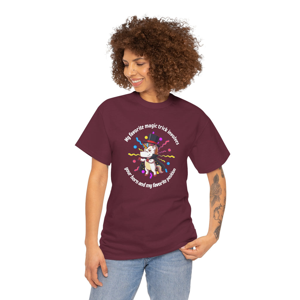 The "Magician's Secret" Classic Tee (White Logo)