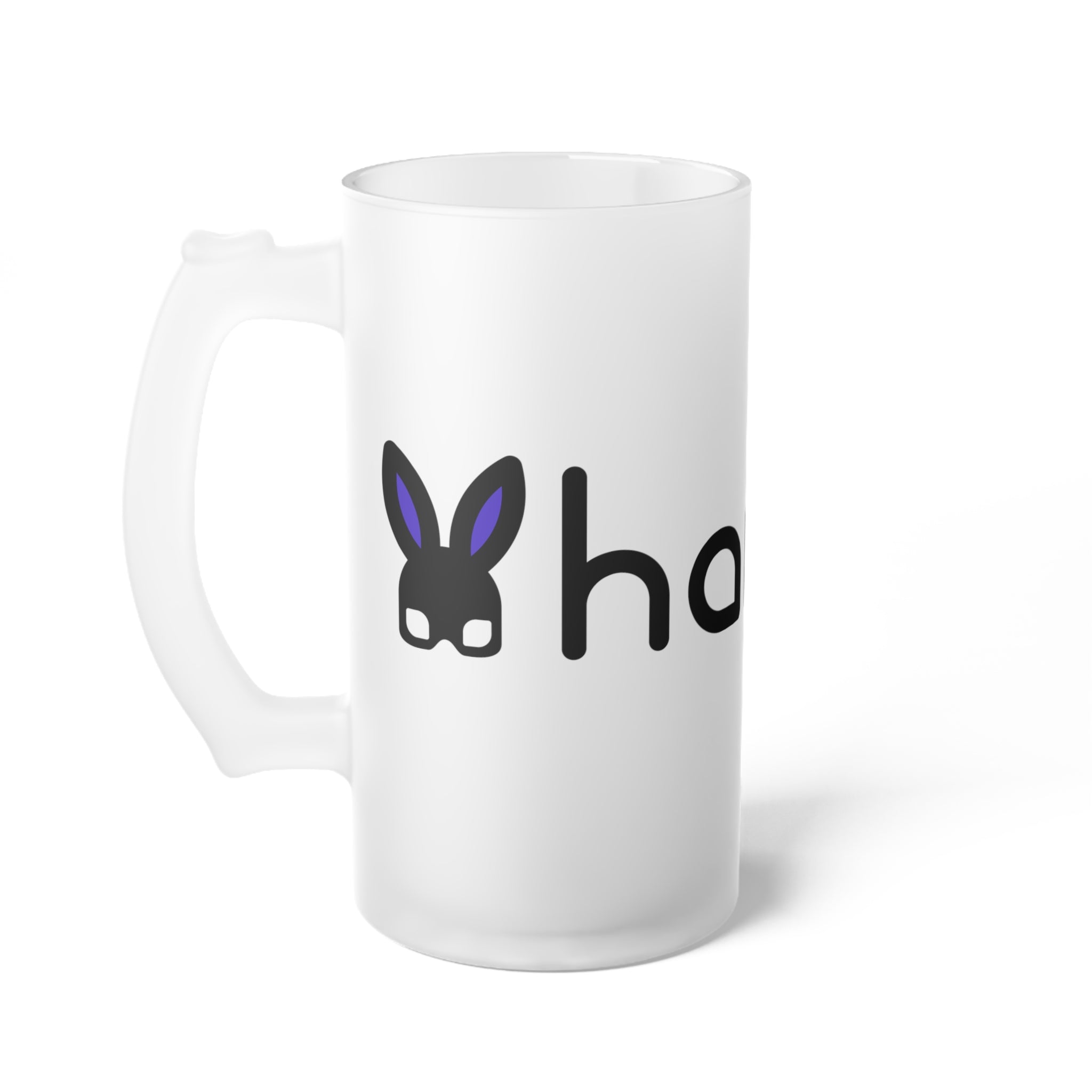 The "Judge Not" Frosted Glass Mug