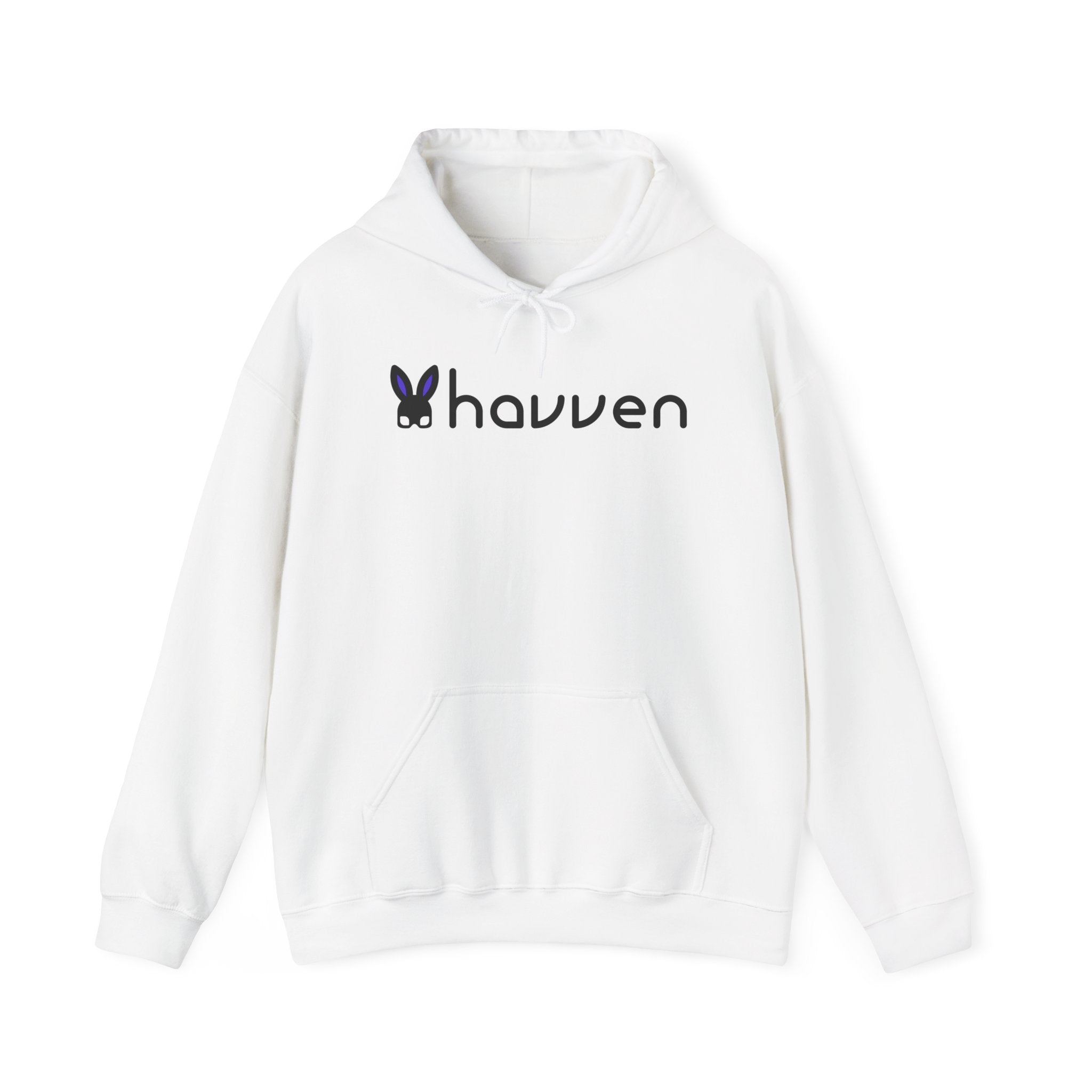 The "Heavy Blend Sanctuary" Pull-Over Hoodie (Black Logo)