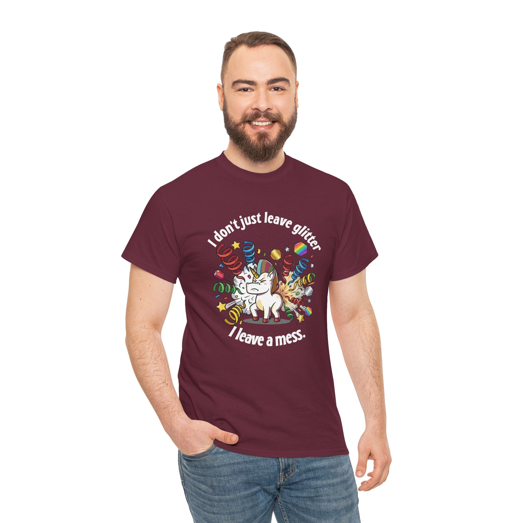 The "Magic Mess" Classic Tee (White Logo)