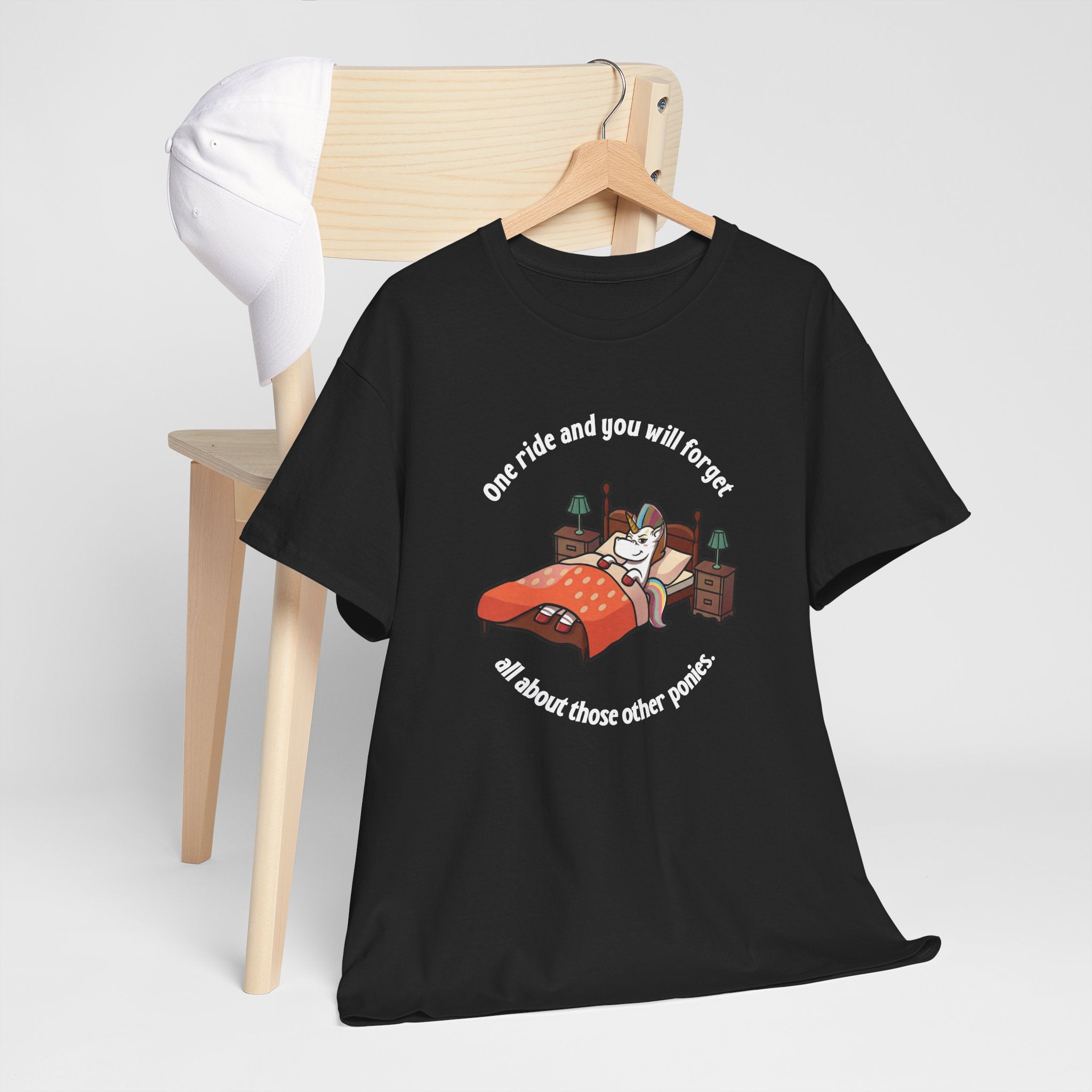 The "Legendary Ride" Classic Tee (White Logo)