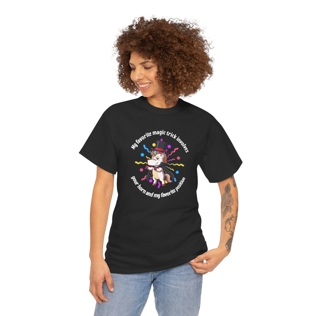 The "Magician's Secret" Classic Tee (White Logo)