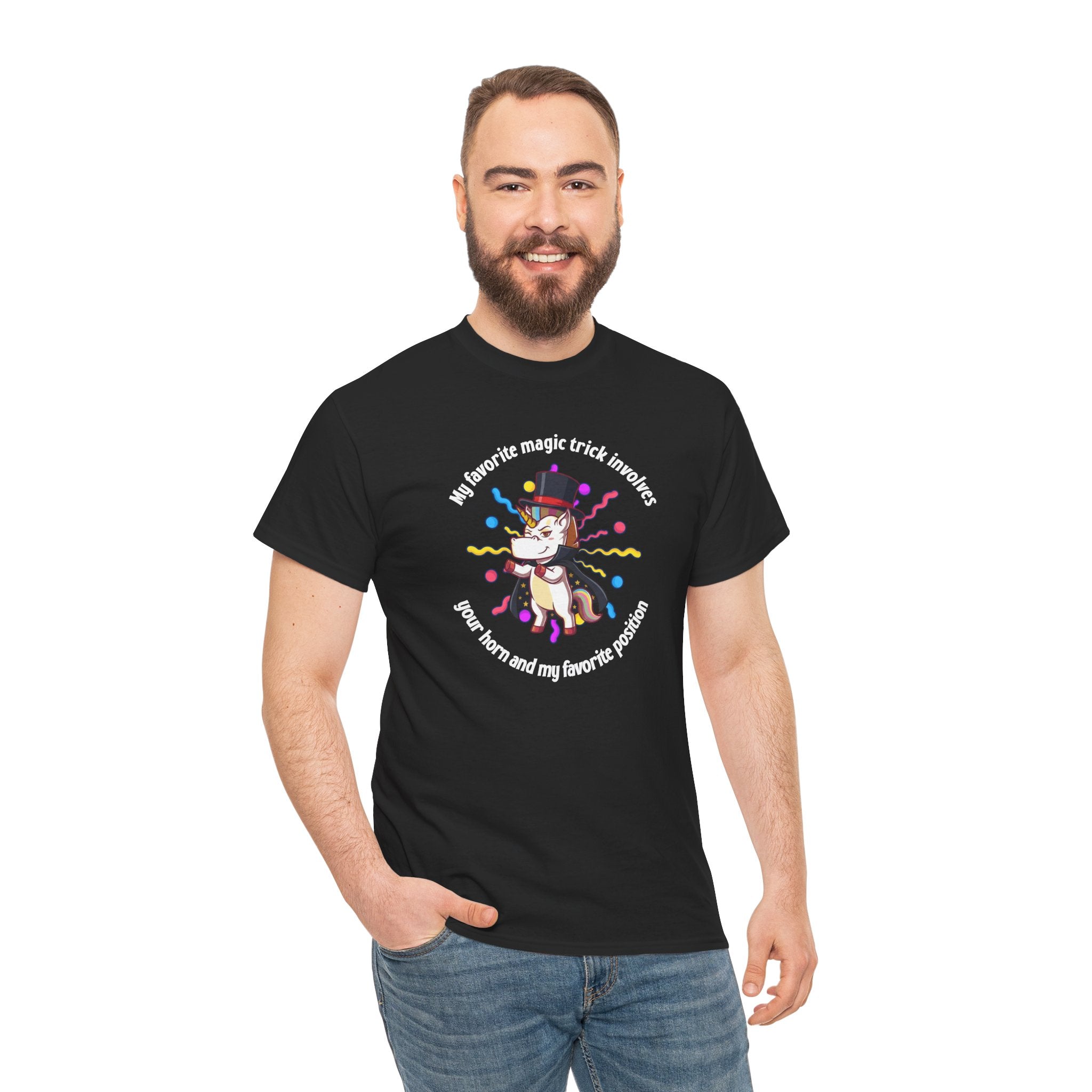 The "Magician's Secret" Classic Tee (White Logo)