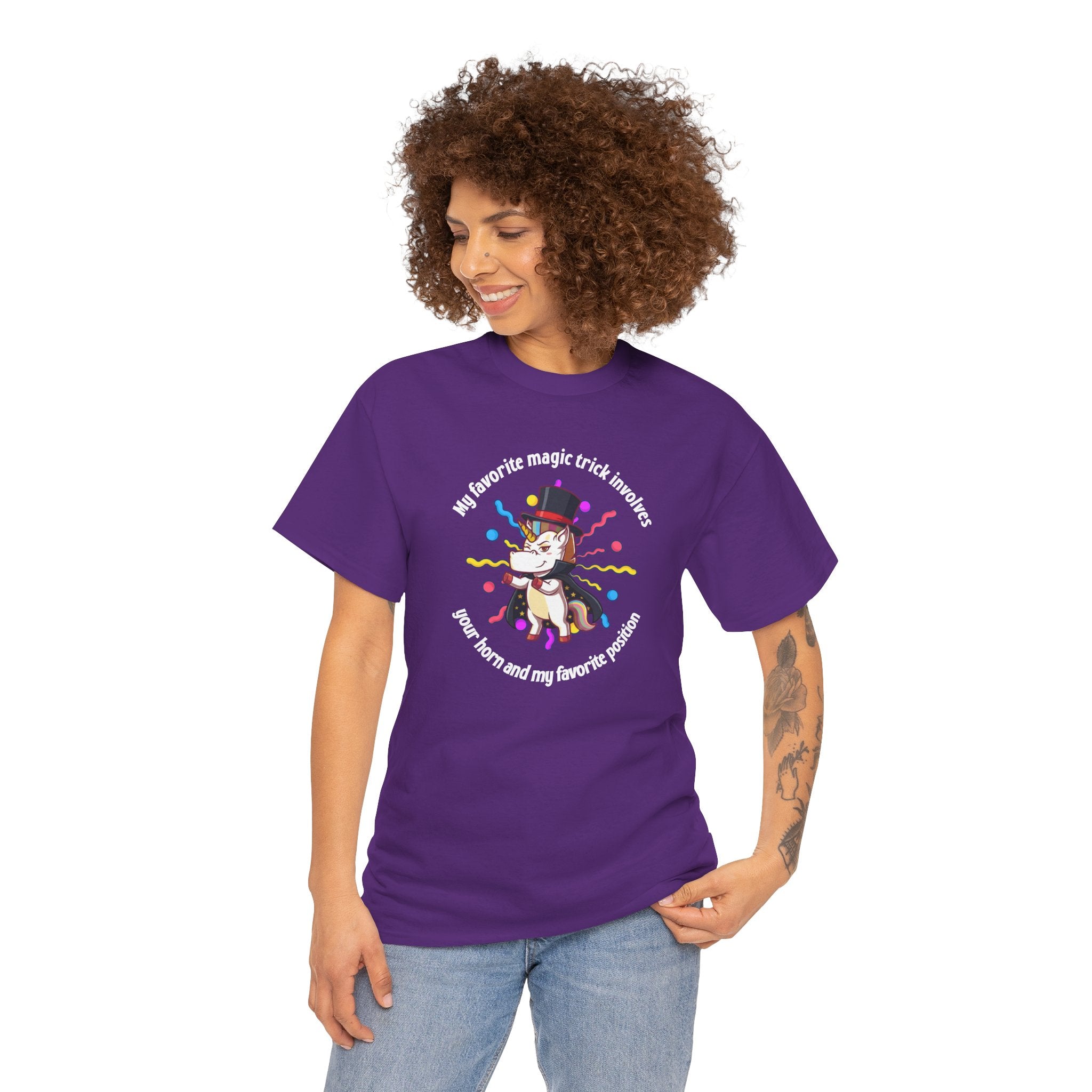 The "Magician's Secret" Classic Tee (White Logo)