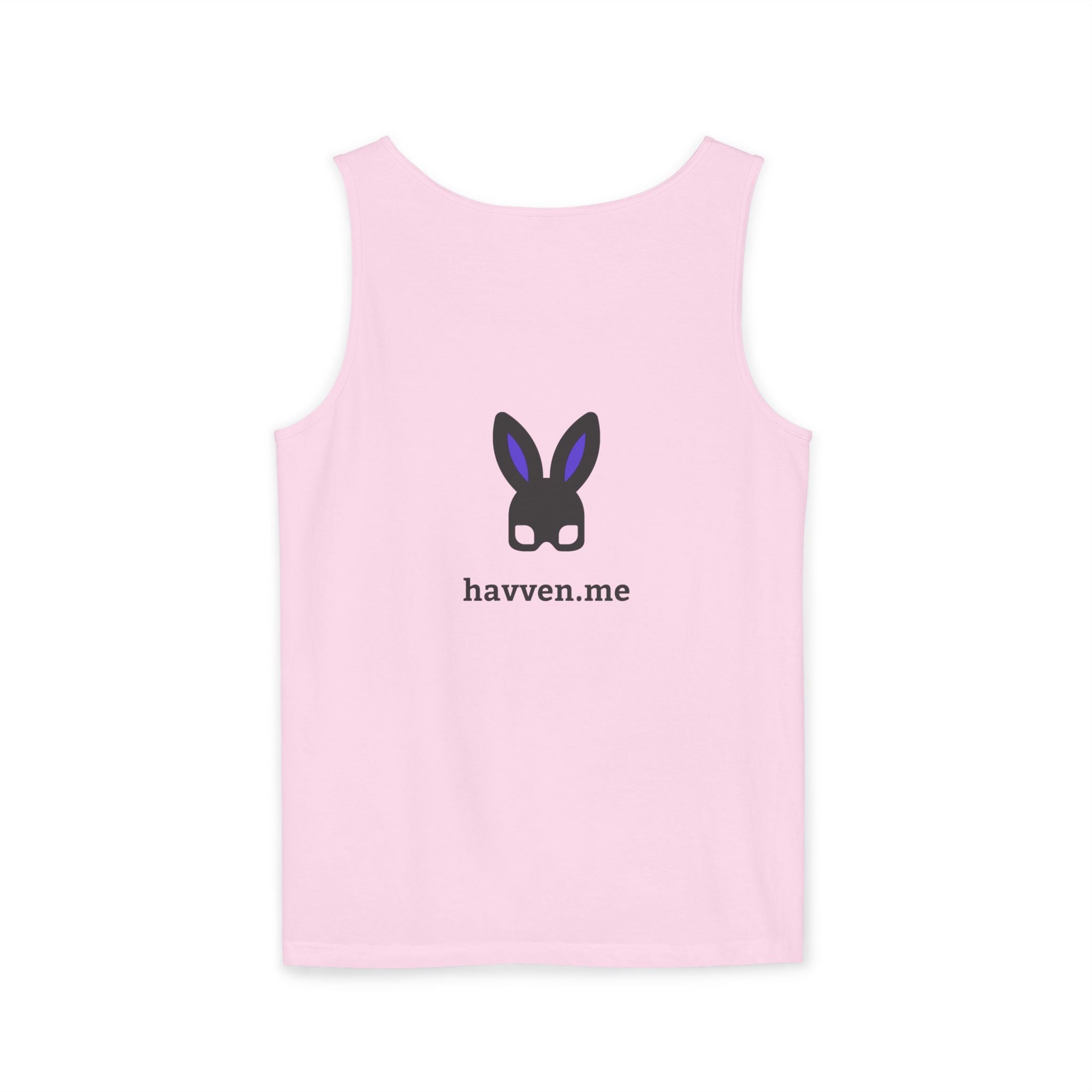 The "Ethically Dyed" Relaxed Tank (Black Logo)