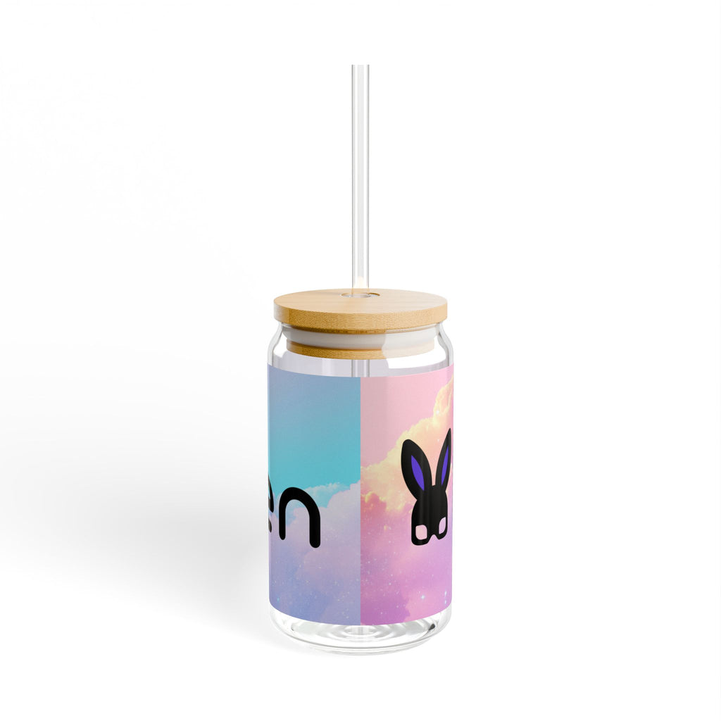 The "Consensual Cloudscape" Sipper Glass