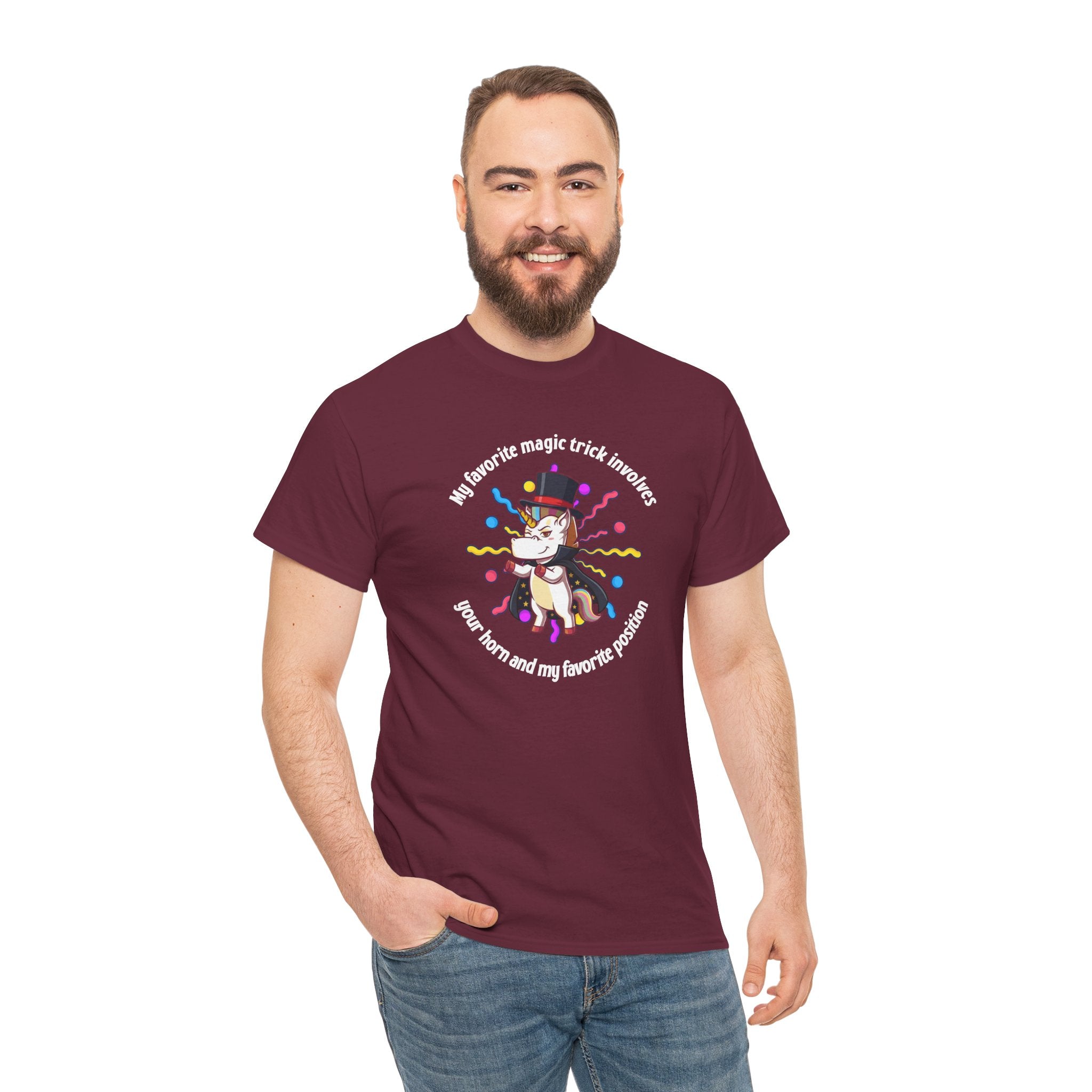 The "Magician's Secret" Classic Tee (White Logo)