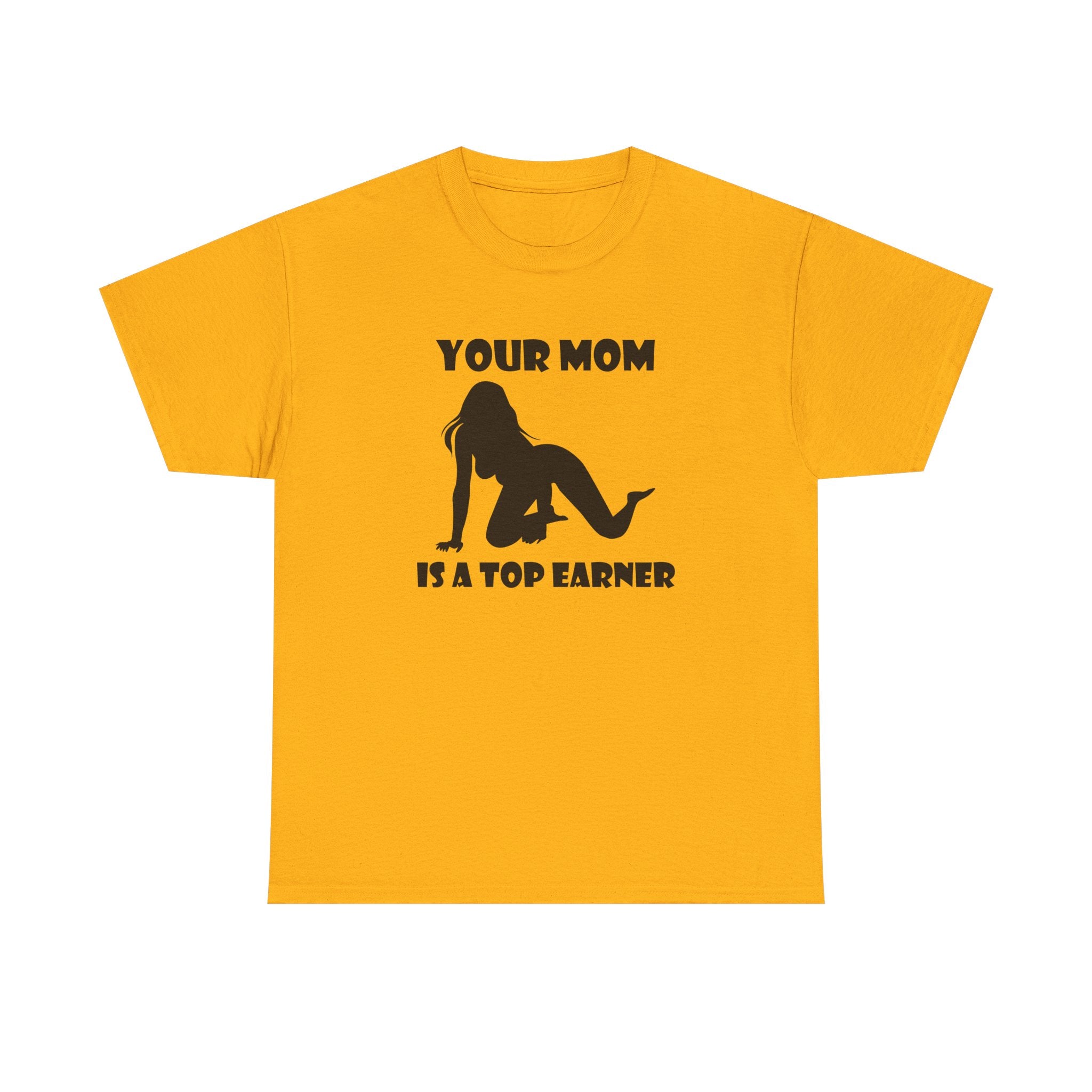 The "Top Earner" Classic Tee (Black Logo)