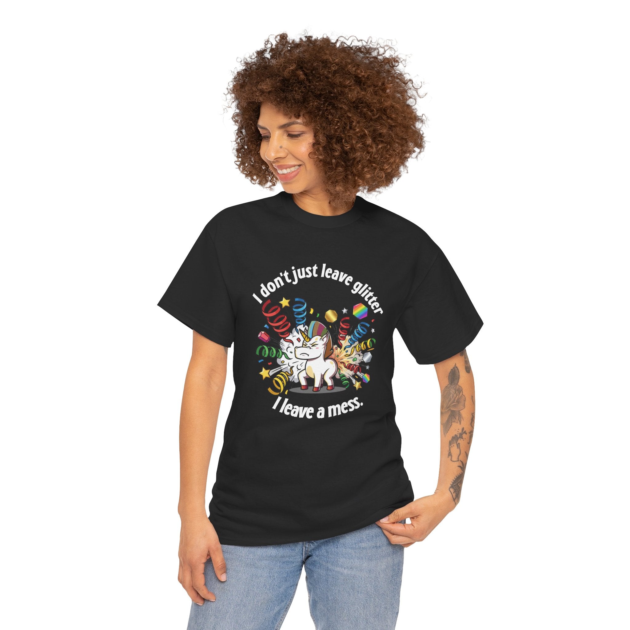 The "Magic Mess" Classic Tee (White Logo)